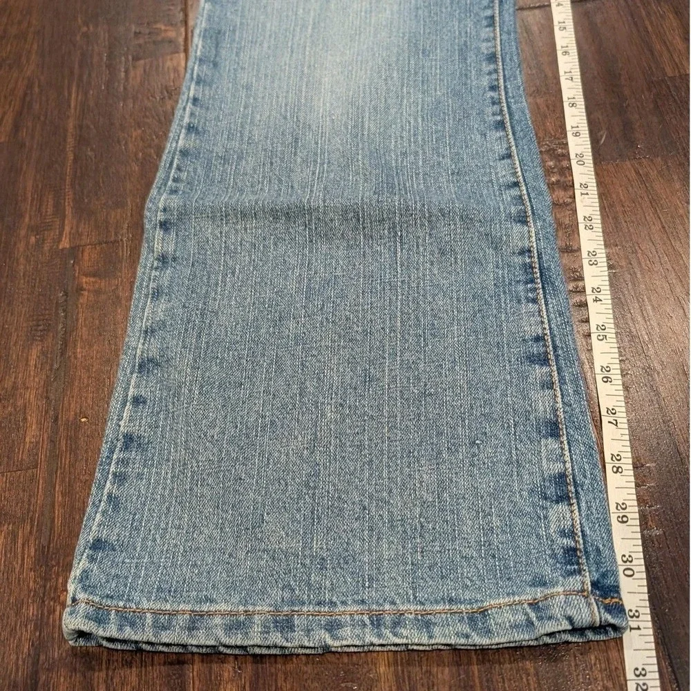 Vintage Levis 515 Jeans Women 16 36x31 Bootcut Mid Rise Stretch Denim Distressed